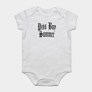 Piss Boy Summer Baby Bodysuit
